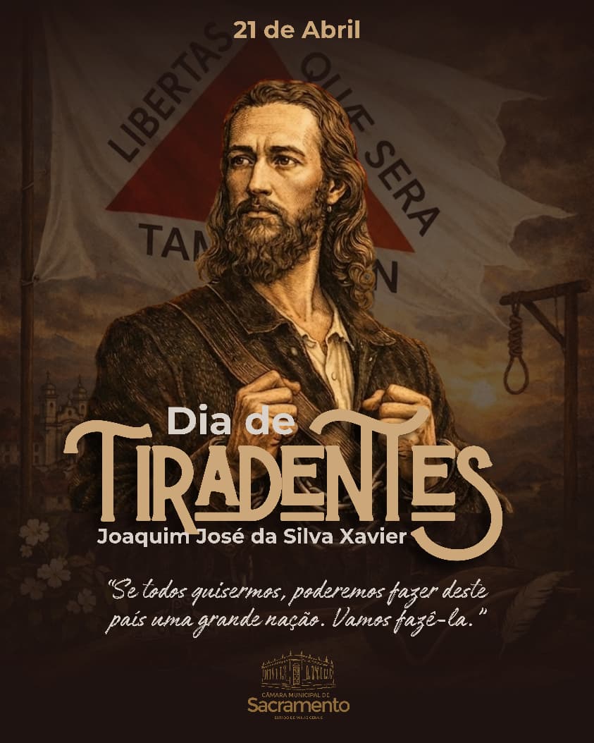 No dia 21 de abril de 1792, Tiradentes foi condenado à morte