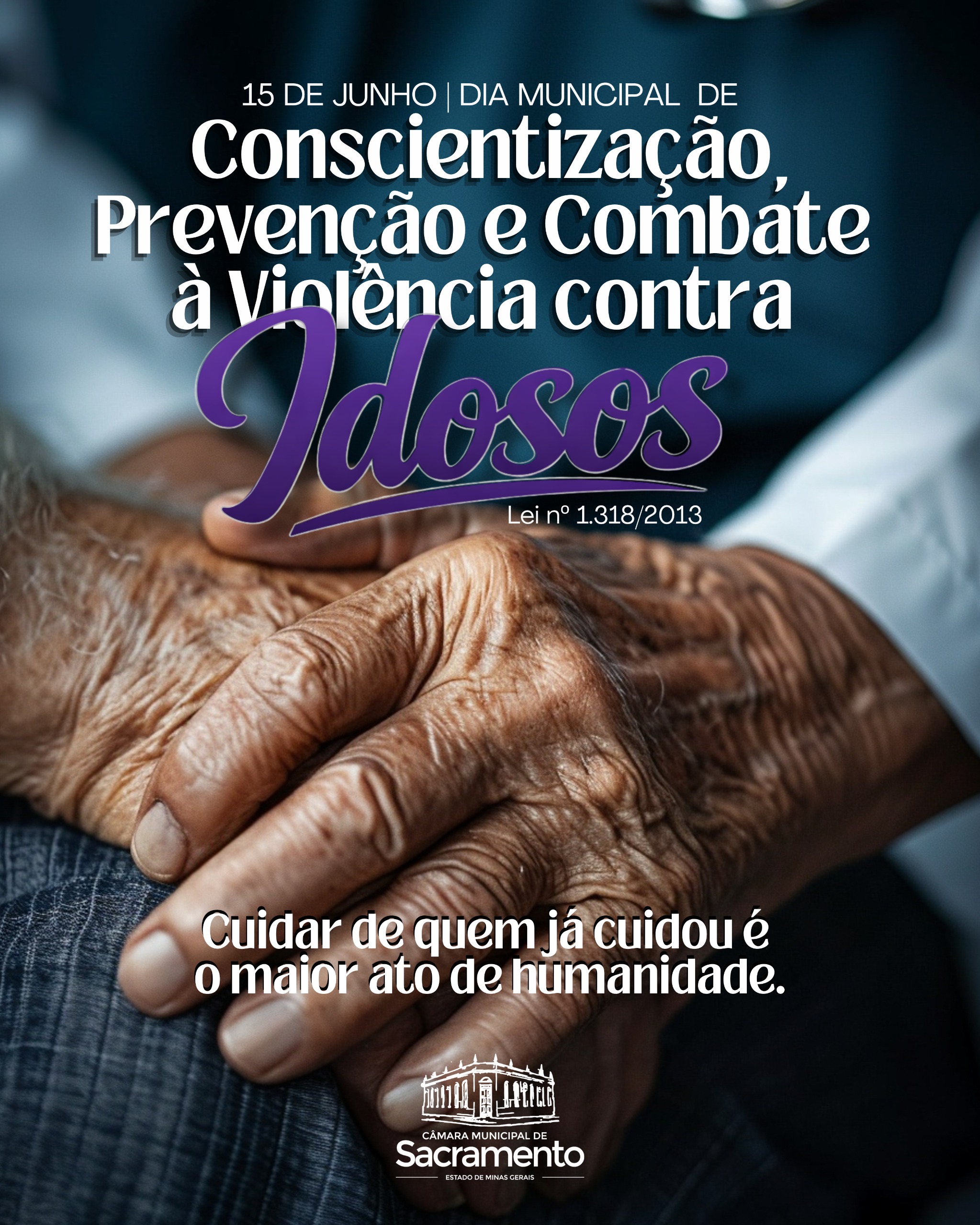 Combater a violência contra os idosos é lutar pela garantia de direitos e pelo respeito à dignidade humana.