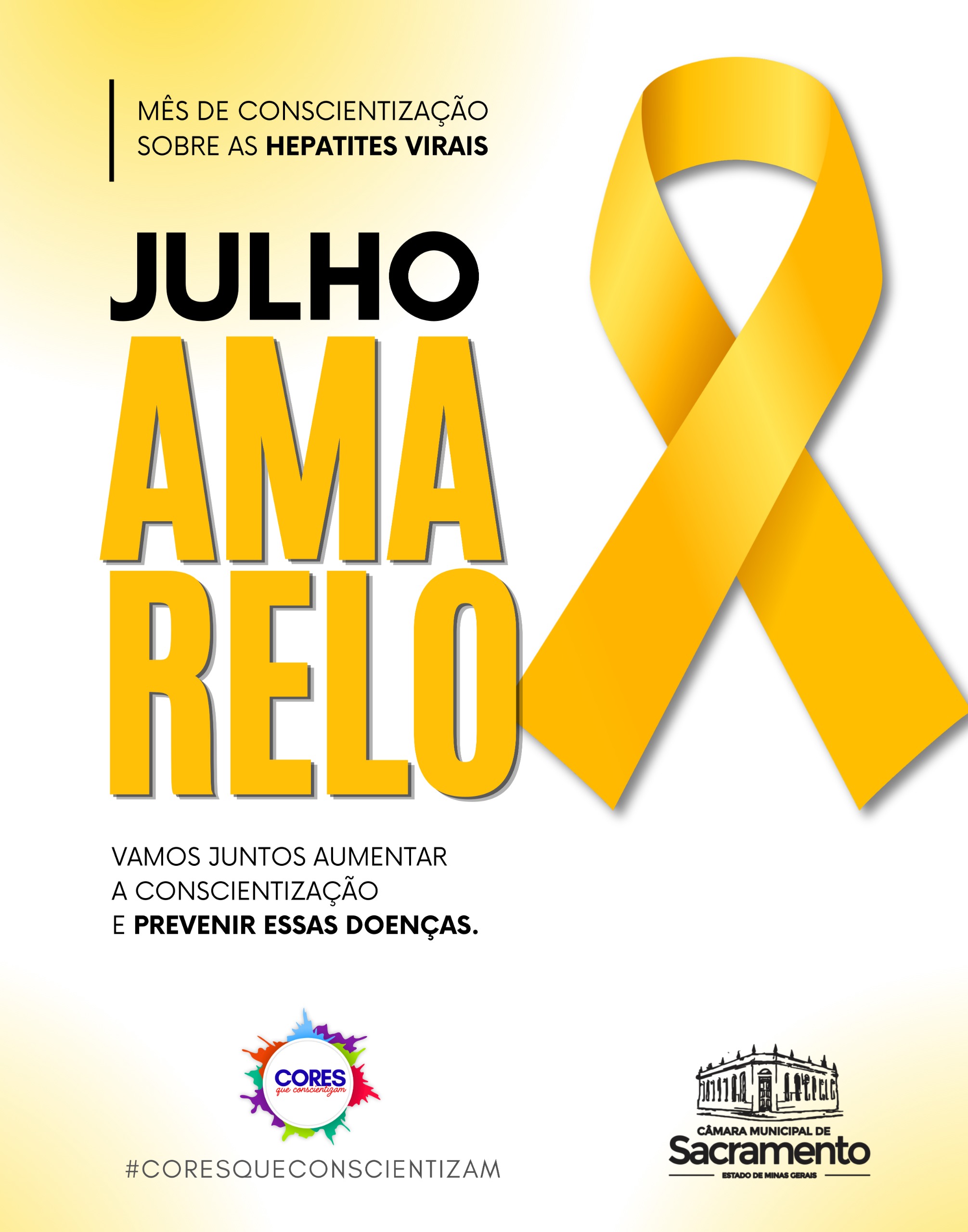 A campanha nacional "Julho Amarelo" foi instituída pela Lei nº 13.802/2019