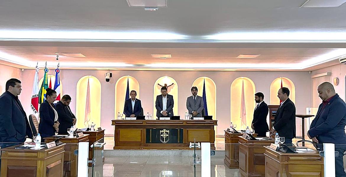 Na Ordem do Dia, foi aprovado por unanimidade o Projeto de Lei nº 1/2026