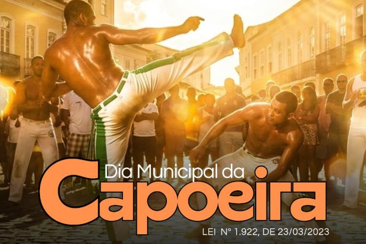 O Dia Municipal da Capoeira foi instituído no calendário oficial através da Lei nº 1.922/2023
