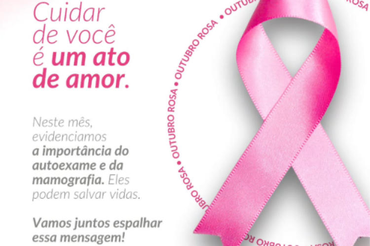 A Lei Federal nº 13.733/2018 institui oficialmente o mês de outubro como mês da prevenção ao câncer de mama
