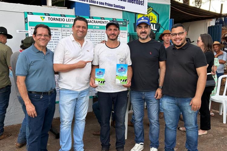 Produtor rural e vereador Leandro Desemboque foi o campeão da competição