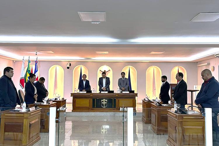 Na Ordem do Dia, foi aprovado por unanimidade o Projeto de Lei nº 1/2026