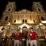 Uma noite de luzes e alegria