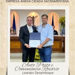 Auto Posto e Conveniência Rosário foi a empresa indicada por Leandro Desemboque
